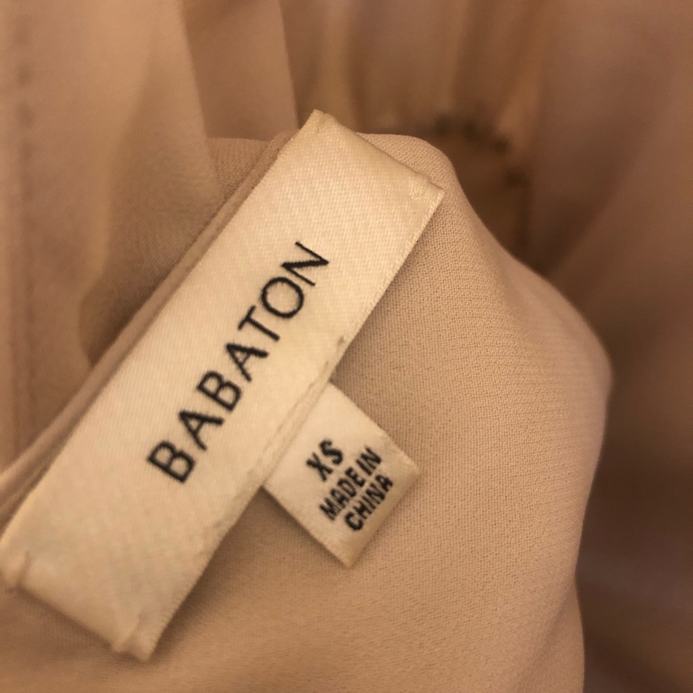 Babaton beige dress